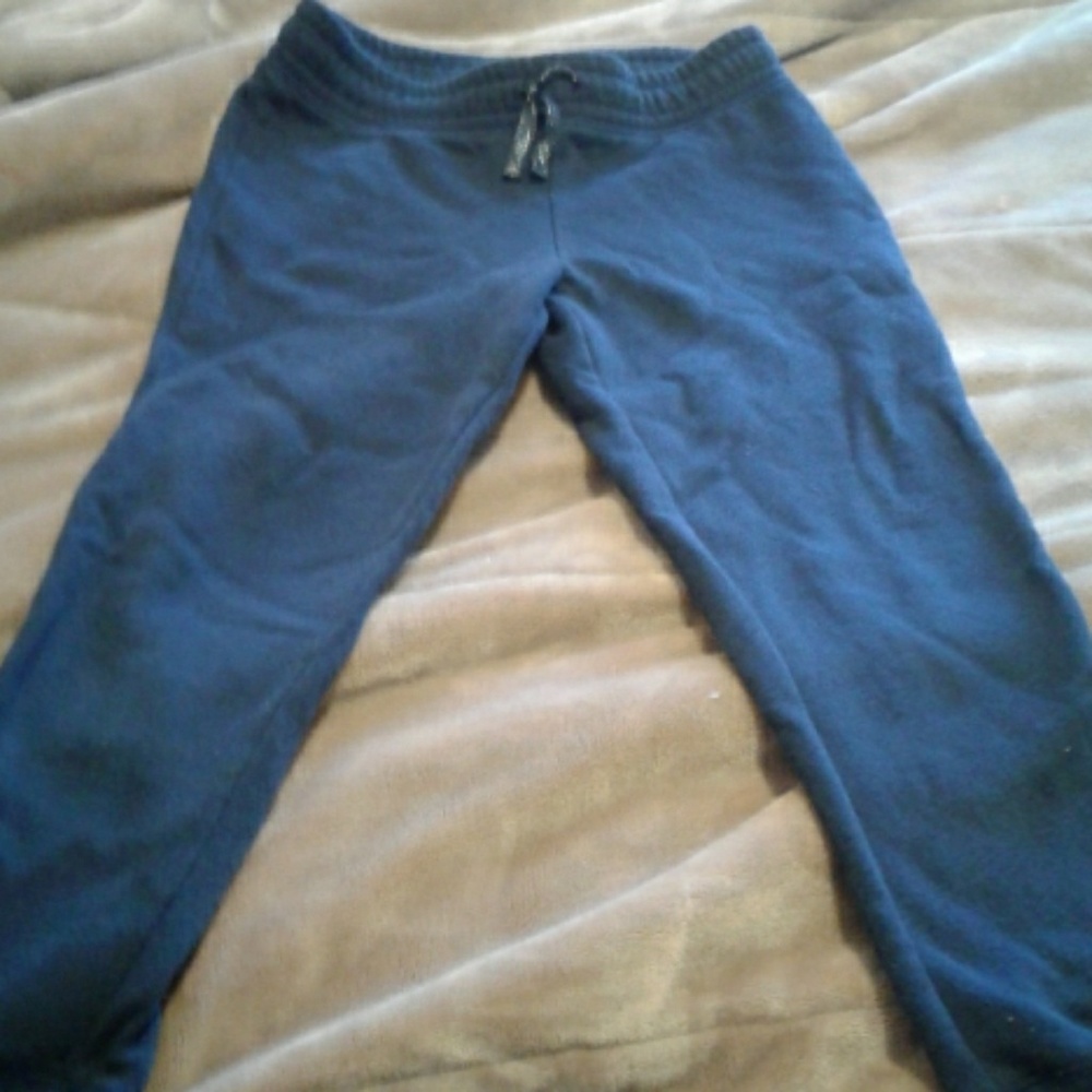 Blue sweat pants